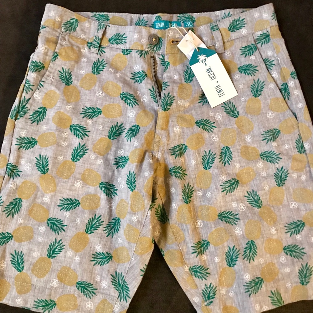 Pineapple Shorts NWT